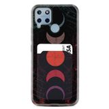 Kılıfland C25 Telefon Kılıfı, Kartvizitli Kartlıklı, Desenli Silikon, Siyah