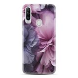 Kılıfland General Mobile GM 20 Pro Kılıf, Boutique Baskılı Çiçek Desenli, Mor
