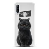 Kılıfland General Mobile GM 20 Pro Kılıf, Boutique Baskılı, Don't Touch Cat Tasarımı, Beyaz