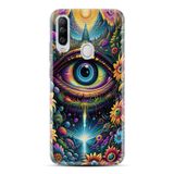Kılıfland General Mobile GM 20 Pro Kılıf, Boutique Baskılı, Göz Deseni, Renkli