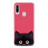 Kılıfland General Mobile GM 20 Pro Kılıf, Boutique Baskılı, Kedicik Desenli, Pembe