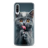 Kılıfland General Mobile GM 20 Pro Kılıf, Boutique Baskılı, Komik Kedi Desenli
