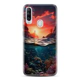 Kılıfland General Mobile GM 20 Pro Kılıf, Boutique Baskılı, Okyanus Resimli