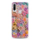 Kılıfland General Mobile GM 20 Pro Kılıf, Boutique Baskılı, Rengarenk Papatyalar Desenli