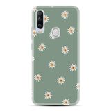 Kılıfland General Mobile GM 20 Pro Kılıf, Boutique Baskılı, Yeşil Papatyalar Desenli