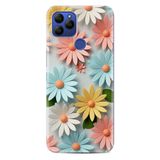 Kılıfland General Mobile GM 21 Kılıf, Boutique Baskılı, Çiçek Desenli