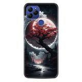 Kılıfland General Mobile GM 21 Pro Kılıf, Boutique Baskılı, Ağaç ve Ay Tasarımı