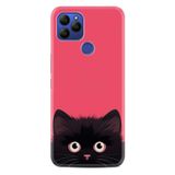 Kılıfland General Mobile GM 21 Pro Kılıf, Boutique Baskılı, Kedicik Desenli, Pembe