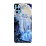 Kılıfland General Mobile GM 21 Pro New Edition ile Uyumlu Silikon Kılıf, Resimli Desenli Baskılı, Blue Moon, Mavi