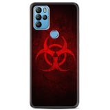 Kılıfland General Mobile GM 21 Pro Uyumlu Silikon Kılıf, Desen Exclusive Virus, Siyah