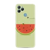 Kılıfland General Mobile GM 22 Plus Kılıf, Silikon, Resimli Desenli Baskılı, Karpuz Motifli, Yeşil