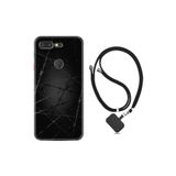 kilifland General Mobile Gm 9 Pro ile Uyumlu Kılıf Ipli Boyun Askılı Desenli Silikon Dikenli Tel 1779