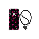 kilifland General Mobile Gm20 Pro ile Uyumlu Kılıf Desenli Silikon Boyun Askılı Kiss 1392