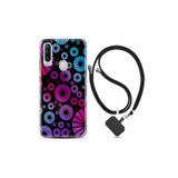 kilifland General Mobile Gm20 Pro ile Uyumlu Kılıf Silikon Desen Boyun Askılı Daireler 1751