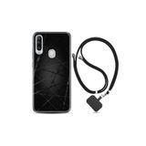 kilifland General Mobile Gm20 Pro ile Uyumlu Kılıf Silikon Desen Boyun Askılı Dikenli Tel 1779