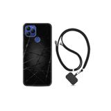 kilifland General Mobile Gm21 ile Uyumlu Kılıf Silikon Desen Boyun Askılı Dikenli Tel 1779