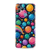 Kılıfland General Mobile GM22 ile Uyumlu Kılıf, Boutique Baskılı, Renkli Balonlar Desen