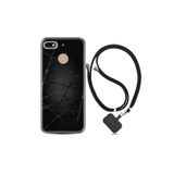 kilifland General Mobile Gm8 Go ile Uyumlu Kılıf Silikon Desen Boyun Askılı Dikenli Tel 1779