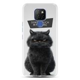Kılıfland General Mobile GM9 Pro Kılıf, Boutique Baskılı, Don't Touch Cat Tasarımı, Beyaz