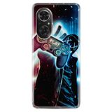 Kılıfland Huawei Honor 50 ile Uyumlu Silikon Kılıf, Desen Özel Seri Play Me 1757, Renkli