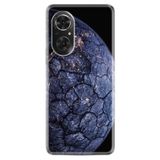 Kılıfland Huawei Honor 50 Uyumlu Kılıf, Silikon, Platinium Series, Desenli, Mavi