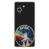 Kılıfland Huawei Nova 10 ile Uyumlu Kılıf, Resimli Desenli Baskılı Silikon, NASA, Siyah