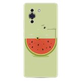 Kılıfland Huawei Nova 10 ile Uyumlu Kılıf, Resimli Desenli Baskılı Silikon, Woohoo, Yeşil