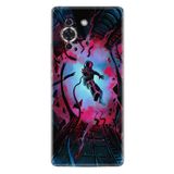 Kılıfland Huawei Nova 10 ile Uyumlu Silikon Kılıf, Desen Özel Seri Astronot Attack, Renkli