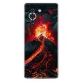 Kılıfland Huawei Nova 10 ile Uyumlu Silikon Kılıf, Yanardağ Desen, Özel Seri