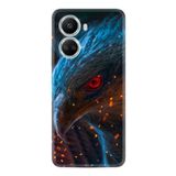 Kılıfland Huawei Nova 10 Se ile Uyumlu Silikon Kılıf, Şahin Desen, Özel Seri