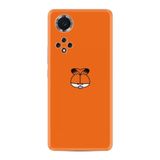 Kılıfland Huawei Nova 9 ile Uyumlu Silikon Kılıf, Desen Özel Seri, Turuncu