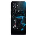 Kılıfland Huawei Nova Y70 ile Uyumlu Silikon Kılıf, Desen Özel Seri Alone 1668, Siyah