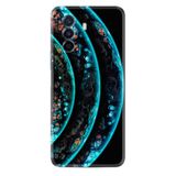 Kılıfland Huawei Nova Y70 ile Uyumlu Silikon Kılıf, Desen Özel Seri Planets, Siyah