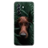 Kılıfland Huawei Nova Y70 ile Uyumlu Silikon Kılıf, Resimli Desenli Baskılı, Çiçek Köpek, Yeşil
