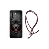 kilifland Huawei Nova Y70 Kılıf Resimli Desenli Silikon Platinium Series Dark Wolf 1813