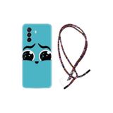 kilifland Huawei Nova Y70 Kılıf Resimli Desenli Silikon Platinium Series Üzgün 1853