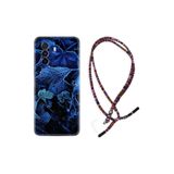 kilifland Huawei Nova Y70 Kılıf Silikon Desen Özel Seri Blue Foid 1628