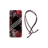 kilifland Huawei Nova Y70 Kılıf Silikon Desen Özel Seri Flowers Line 1732