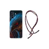 kilifland Huawei Nova Y70 Kılıf Silikon Desen Özel Seri Şahin 1756