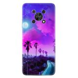 Kılıfland Huawei Nova Y90 ile Uyumlu Kılıf, Resimli Desenli, Silikon, Platinium Series, Purple Way