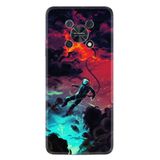 Kılıfland Huawei Nova Y90 ile Uyumlu Silikon Kılıf, Desen, Astronot Düşerken, Renkli