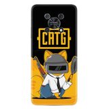 Kılıfland Huawei Nova Y90 ile Uyumlu Silikon Kılıf, Desen Özel Seri Cat G, Sarı-Siyah