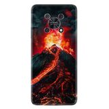 Kılıfland Huawei Nova Y90 ile Uyumlu Silikon Kılıf, Desen Özel Seri, Yanardağ, Renkli