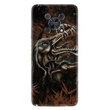 Kılıfland Huawei Nova Y90 ile Uyumlu Silikon Kılıf, Jurassic Desen, Siyah