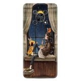 Kılıfland Huawei Nova Y90 ile Uyumlu Silikon Kılıf, Resimli Desenli Baskılı, Ananas Camera Glass, Renk53