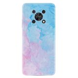 Kılıfland Huawei Nova Y90 ile Uyumlu Silikon Kılıf, Resimli Desenli Baskılı, Pink Blue Abstract