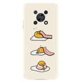 Kılıfland Huawei Nova Y90 ile Uyumlu Silikon Kılıf, Resimli Desenli Baskılı, Sweety Egg, Krem