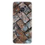Kılıfland Huawei Nova Y90 ile Uyumlu Silikon Kılıf, Retro Stone Desenli, Baskılı