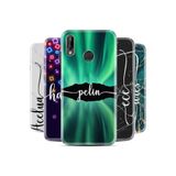 Kılıfland Huawei P20 Lite ile Uyumlu Kılıf, Silikon, Mermer Yazı, Kişiye Özel