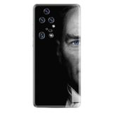 Kılıfland Huawei P50 Pro ile Uyumlu Silikon Kılıf, Resimli Desenli Baskılı, Atatürk Portre, Siyah